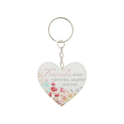 Picture of FLORAL KEYRING - FRIENDS